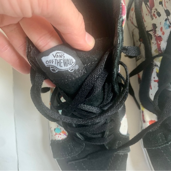 VANS SK8-Hi Paint Splatter Reissue sneakers Women's 10 Men's 8.5 - Picture 4 of 7